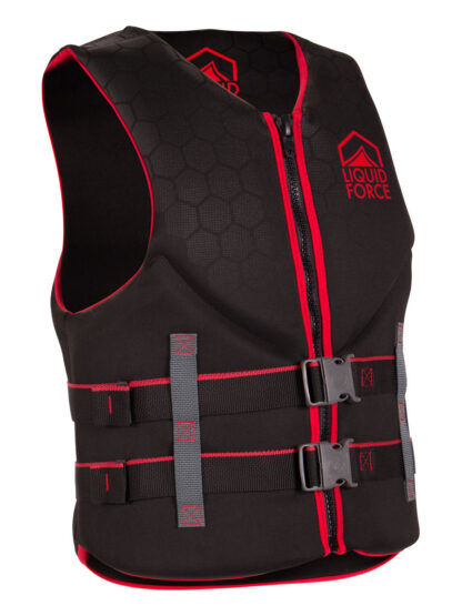 Liquid Force Mens Hinge Classic Vest Red