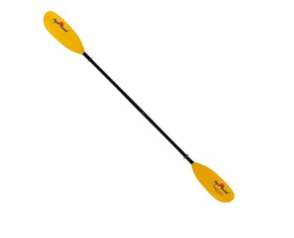 Sting Ray 230cm Fiberglass 2-Piece Kayak Paddle yellow