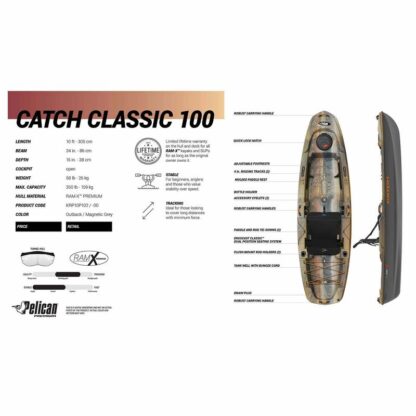 2022 Pelican Catch 100 - Image 3