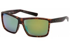 Costa Rinconcito Matte Tortoise - 580P Green Mirror