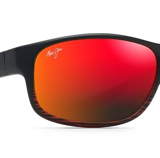 Maui jim HCL Kaiwi Channel Burgundy Stripe