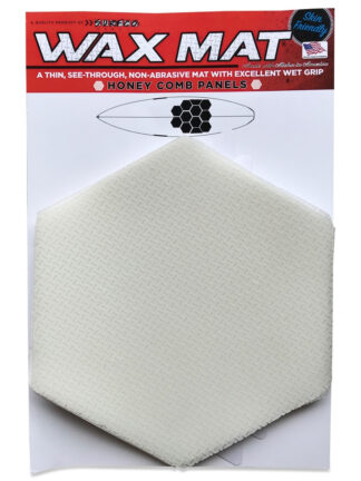 Wax Mats may be used on the decks of surf, skimboards, marine crafts, bathtubs and any where an excellent slip resistant.