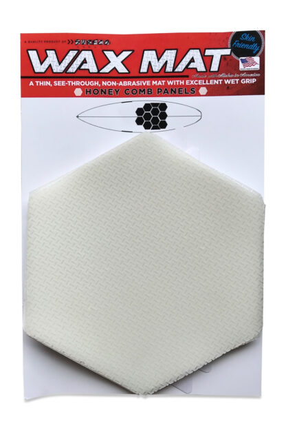 Wax Mats may be used on the decks of surf, skimboards, marine crafts, bathtubs and any where an excellent slip resistant.