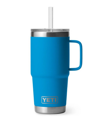 Yeti Rambler 25oz Straw Mug