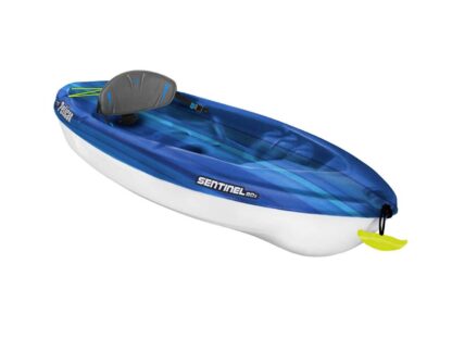 Compact recreational kayaking at its best: Pelican Sentinel 80X, the lightweight and easy-to-transport kayak designed for teenagers and smaller adults.