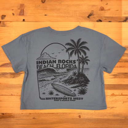 WSW Costal Classic Women's Cropped Tee - Image 2